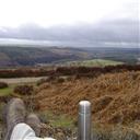 Looking down on to Hamsterley.