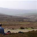 Looking down the Moresdale Road.