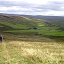 Descending down to Ravenseat.