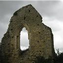 The manor house ruins in Crowhurst.