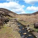 Crossing the North Grain Beck.