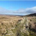 Heading across Sleightholme Moor.